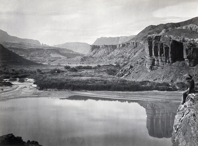 Confluent Paria Creek et Colorado par Timothy H. O'Sullivan Confluent Paria Creek et Colorado par Timothy H. O'Sullivan
