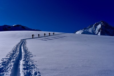 [Concours Photo Sophie 2022] Sur la haute route, glacier du Tour