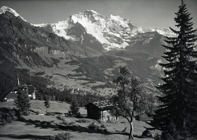 Jungfrau vue d'Isenfluh par Gyger