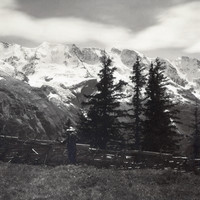 Faces N de Mürren par Braun