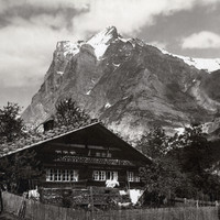 Wetterhorn vu de Grindelwald par Braun