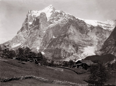 Wetterhorn vu de Grindelwald par Braun Wetterhorn vu de Grindelwald par Braun