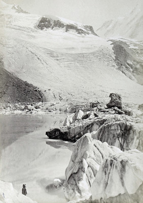 Gornersee par Gabriel Loppé en 1890 Gornersee par Gabriel Loppé en 1890