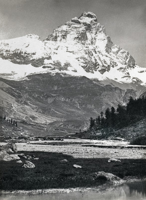 Cervin de Breuil Cervinia par Gabriel Loppé Cervin de Breuil Cervinia par Gabriel Loppé