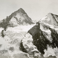 Dent Blanche N et Grand Cornier N par Gabriel Loppé