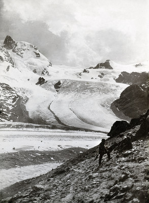 Petit Cervin, Glacier de Gorner, Glacier Théodule, par Gabriel Loppé Petit Cervin, Glacier de Gorner, Glacier Théodule, par Gabriel Loppé