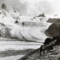 Petit Cervin, Glacier de Gorner, Glacier Théodule, par Gabriel Loppé