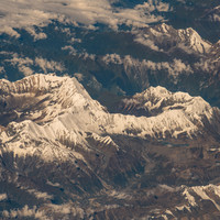 Annapurnas et Dhaulagiri  - ISS056-E-201410