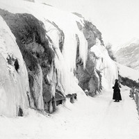 Sur la route de Zermatt par Gabriel Loppé
