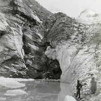 Au bord du Glacier Gorner par Gabriel Loppé