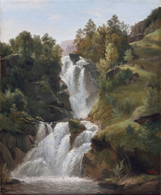 Reichenbach Fall par François Diday