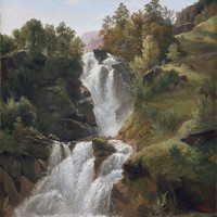 Reichenbach Fall par François Diday