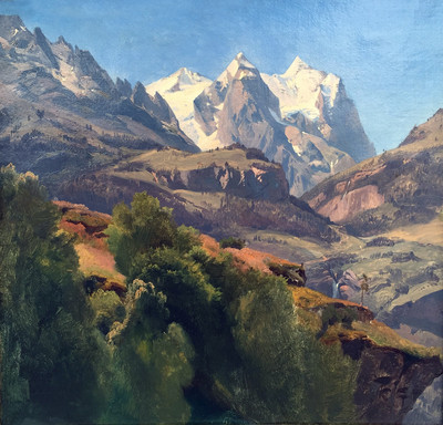 Engelhorn, Wetterhorn, par Johann Gottfried Steffan en 1846