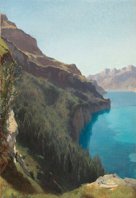 Morschach, par Alexandre Calame en 1841 Morschach, par Alexandre Calame en 1841