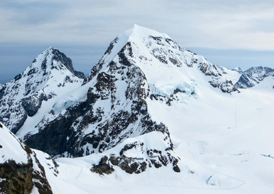 Eiger et Mönch depuis le Rottalsattel Eiger et Mönch depuis le Rottalsattel