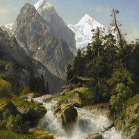 Wellhorn et Wetterhorn par Joseph Jansen