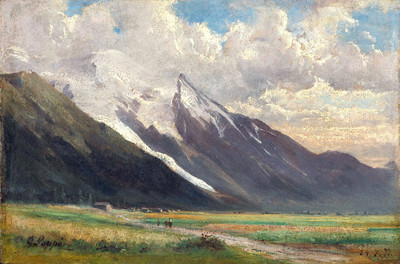 Vallée de Chamonix par Gabriel Loppé Vallée de Chamonix par Gabriel Loppé