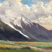 Vallée de Chamonix par Gabriel Loppé