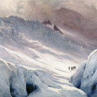 Sur le Glacier par Gabriel loppé
