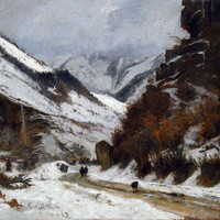 Vallée de Thônes par Gabriel Loppé