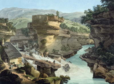 Mescla de la Valserine et du Rhône par J.A. Linck Mescla de la Valserine et du Rhône par J.A. Linck