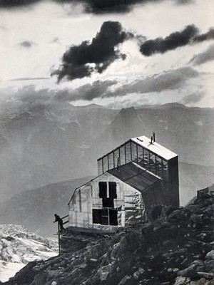Ancien refuge Albert 1er par Georges Tairraz I Ancien refuge Albert 1er par Georges Tairraz I