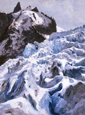 Séracs du Géant par Gabriel Loppé Séracs du Géant par Gabriel Loppé