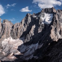 [Concours Photo Sophie 2022] Les grandes faces nord des Ecrins vu du col de la temple