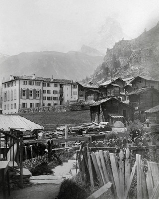 Zermatt par Gabriel Loppé Zermatt par Gabriel Loppé