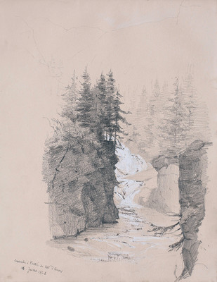 Val d'Avers en 1866 par Gabriel Loppé Val d'Avers en 1866 par Gabriel Loppé