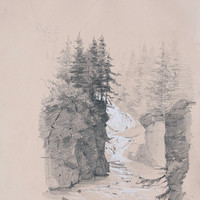 Val d'Avers en 1866 par Gabriel Loppé