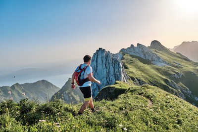  [Concours photo Sophie 2022] Vers la Dent du Velan durant le Trail des Crêtes du Chablais