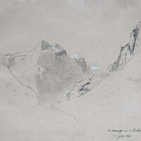 Selbsanft vu du Linthal par Gabriel Loppé