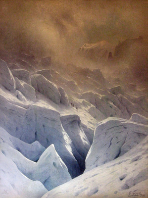 Glacier du Géant par Gabriel Loppé Glacier du Géant par Gabriel Loppé