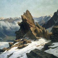 Aux Grands Mulets par Gabriel Loppé