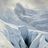 Crevasses de la Jonction par Gabriel Loppé