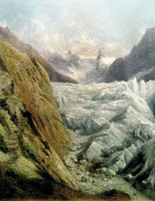 Mer de Glace par Gabriel loppé Mer de Glace par Gabriel loppé