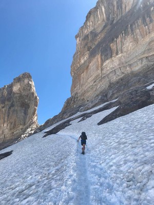 Montée à la brêche de Roland