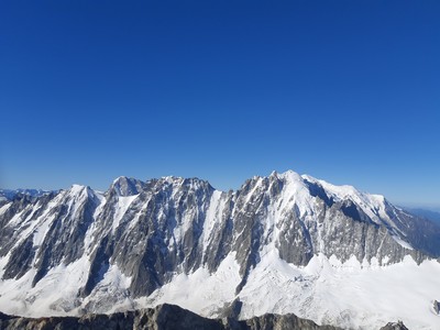 [Concours Photo Sophie 2022] L'Aiguille Verte, vue depuis l'Aiguille du Chardonnet