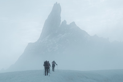 [Concours Photo Sophie 2022] Brume sur la Dent du Géant 