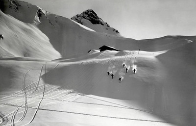 Descente du Rainbolshorn par Gyger (Klopfenstein ?)