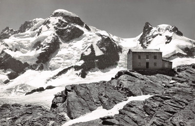 Gandegghutte, Breithorn, Petit Cervin, par Gyger