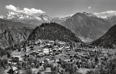 Monte Leone. Hubschhorn. Glishorn vus de Blatten par Gyger 