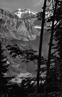  Champery vue sur le Mont Ruan par Gyger