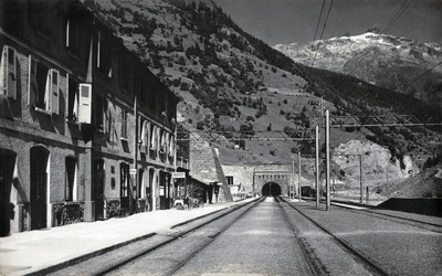 Tunnel du Lötschberg côté Gopenstein, Bockenhorn, par Gyger