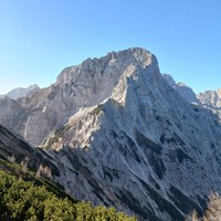 Kukova špica vue depuis Vrtaško sleme (E)