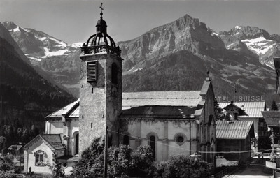 Champery, le Petit Ruan et les Dents Blanches par Gyger