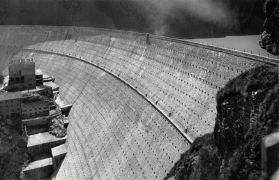 Ancien barrage de la Dixence par Gyger
