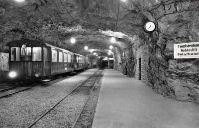 Gare du Jungfraujoch par Gyger