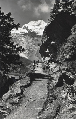 Saas Fee, chemin des chapelles - Alphubel par Gyger
